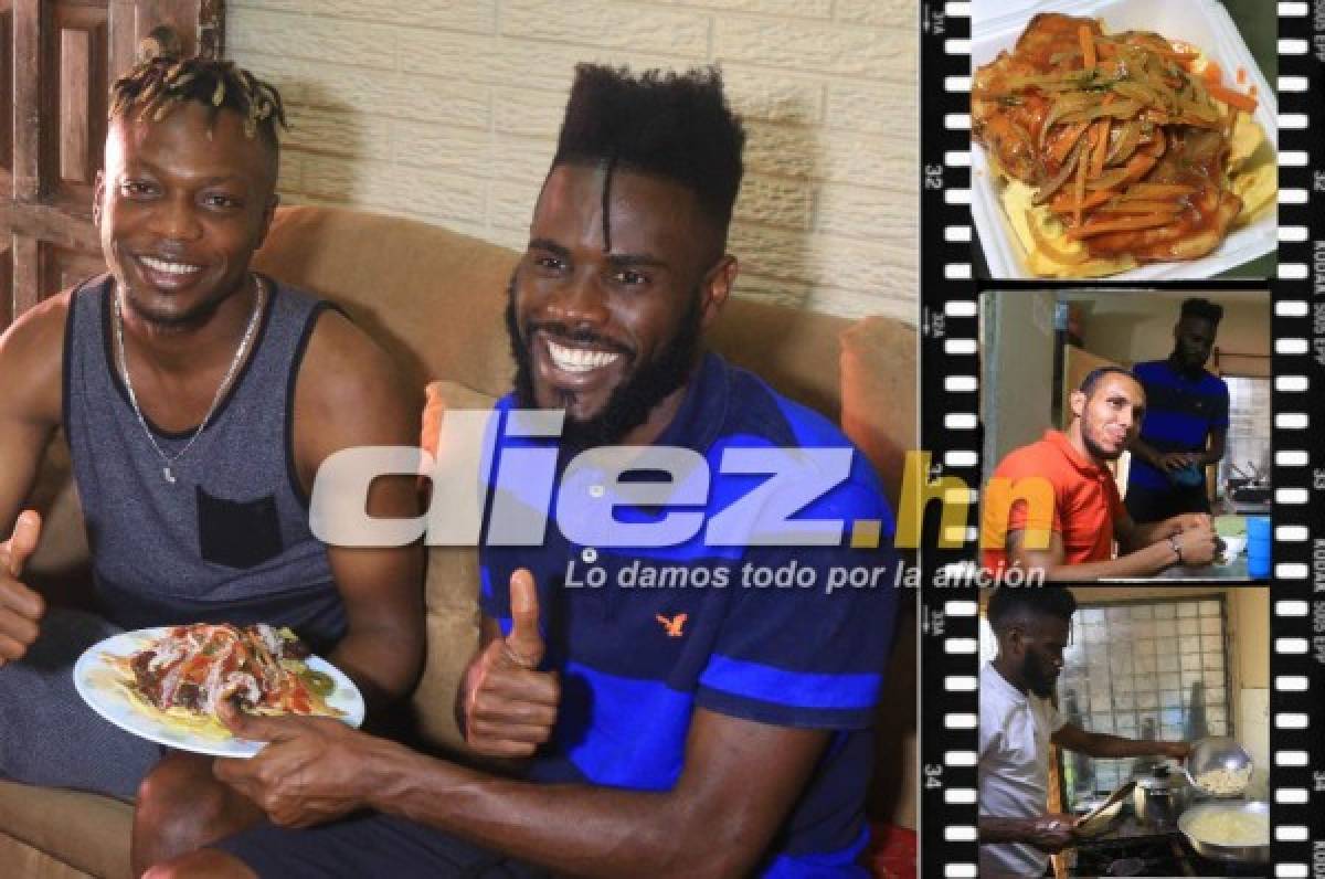 Así es el humilde local de comida de Rudy Williams, al que van jugadores de Olimpia y Motagua