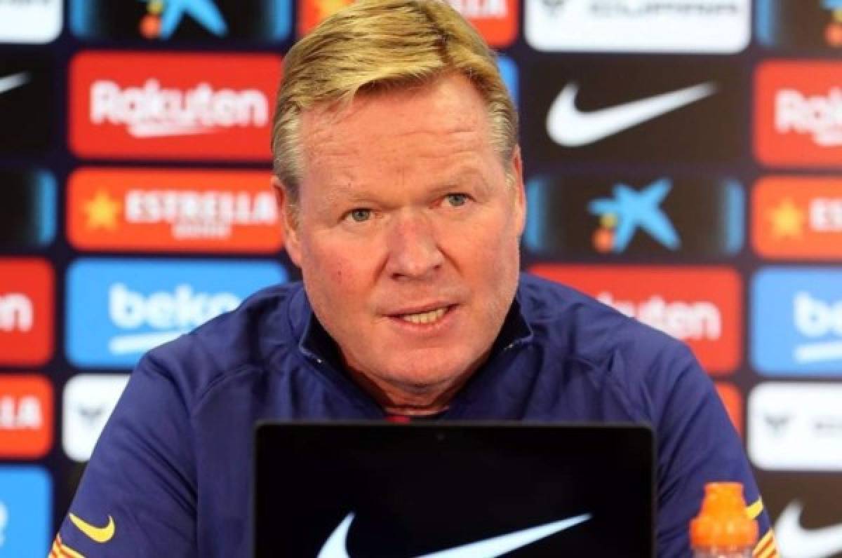 Koeman confirma que ya hizo una lista de posibles bajas y fichajes en el Barcelona