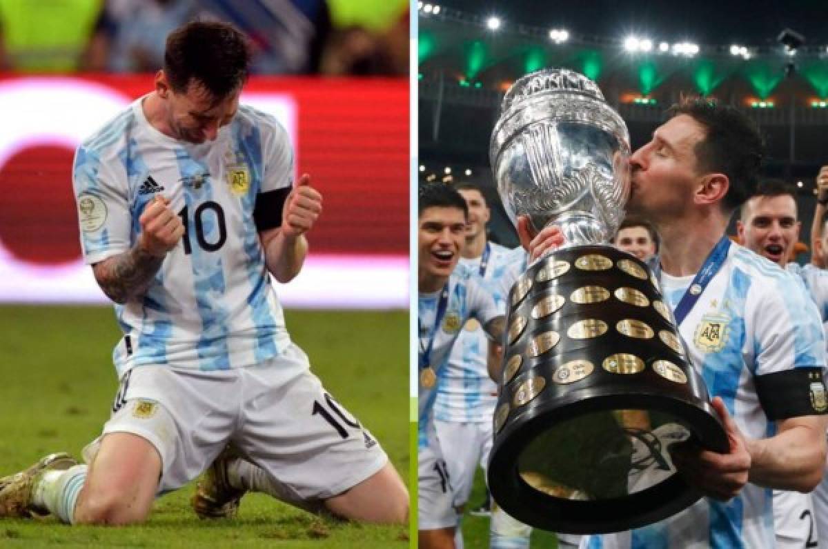 La reacción de Messi tras ganar la Copa América: 'Necesitaba sacarme la espina, Dios estaba guardando este momento para mí'