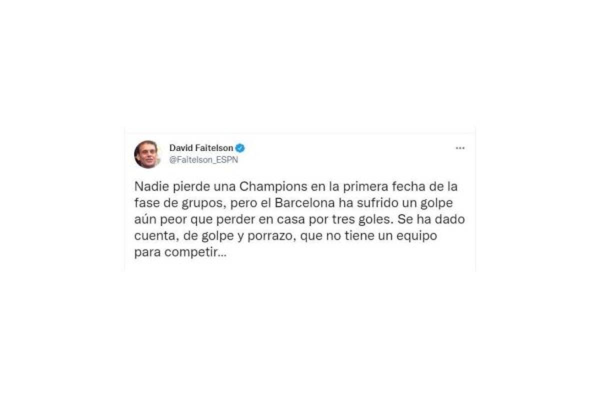 'Ya no es rival': Lo que dice la prensa mundial tras humillante derrota del Barcelona ante Bayern Múnich