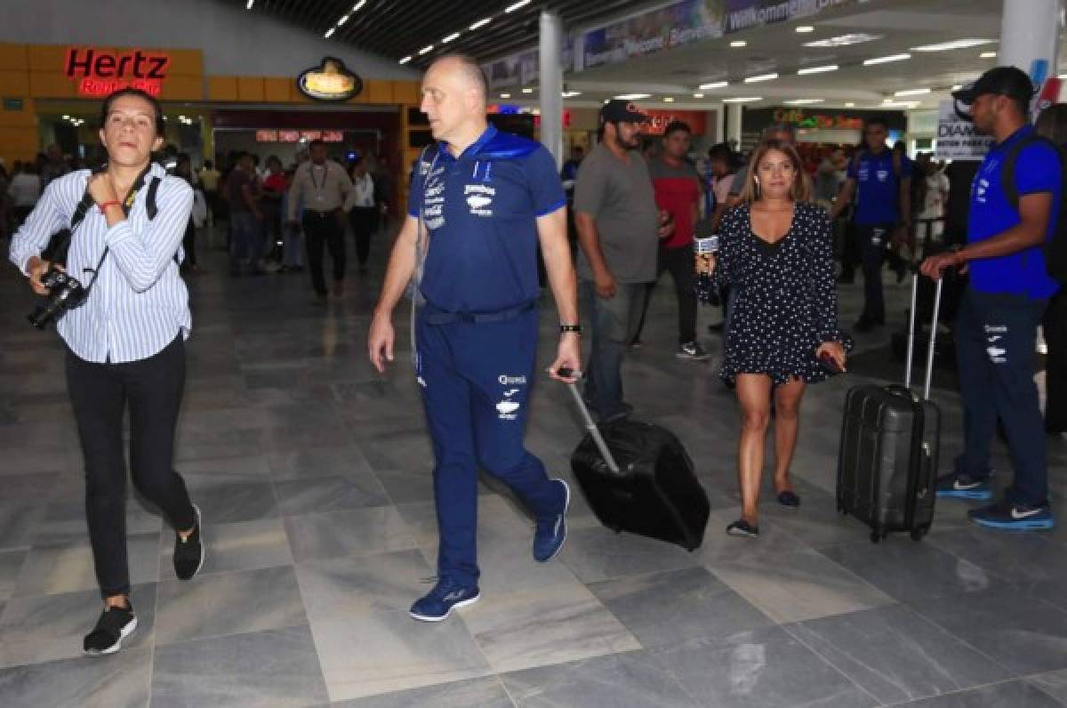 EN FOTOS: Selección de Honduras viajó hacia Trinidad y Tobago para debutar en la Liga de Naciones