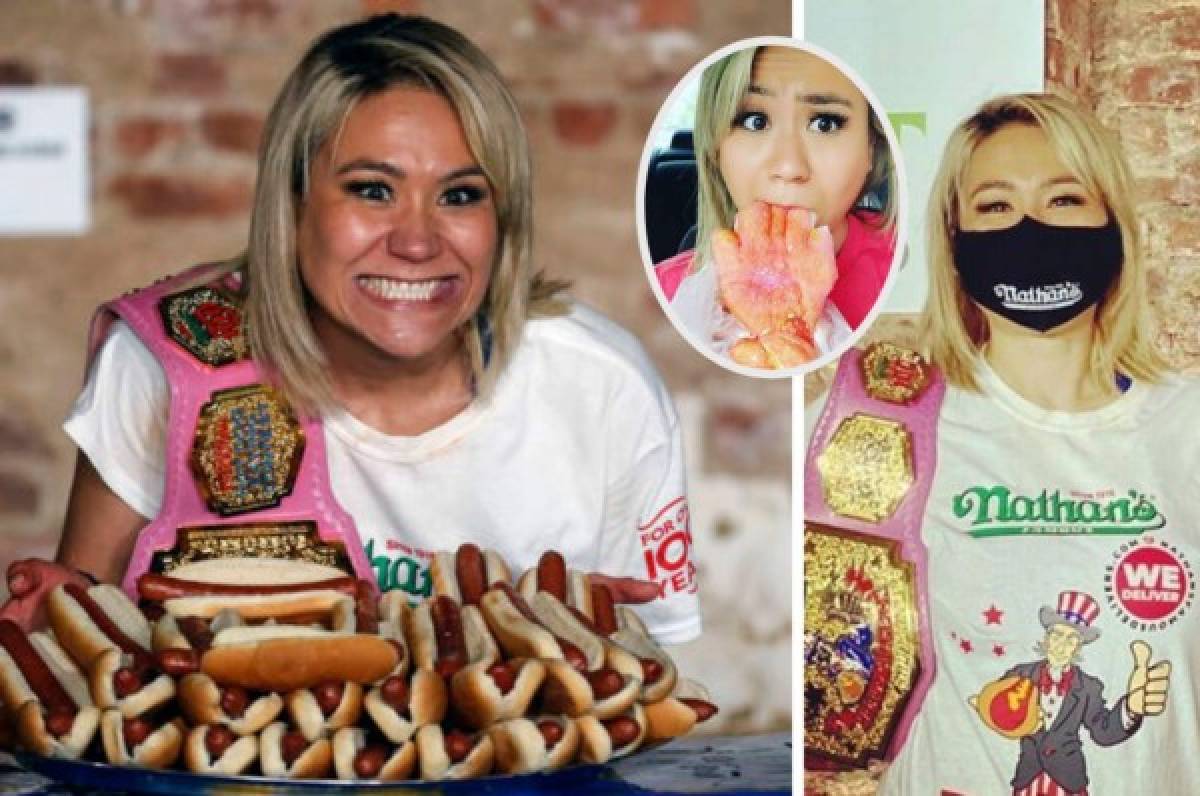 Se devoró 48 en 10 minutos: ¿Quién es? la mujer con el récord mundial de más hot dogs comidos  