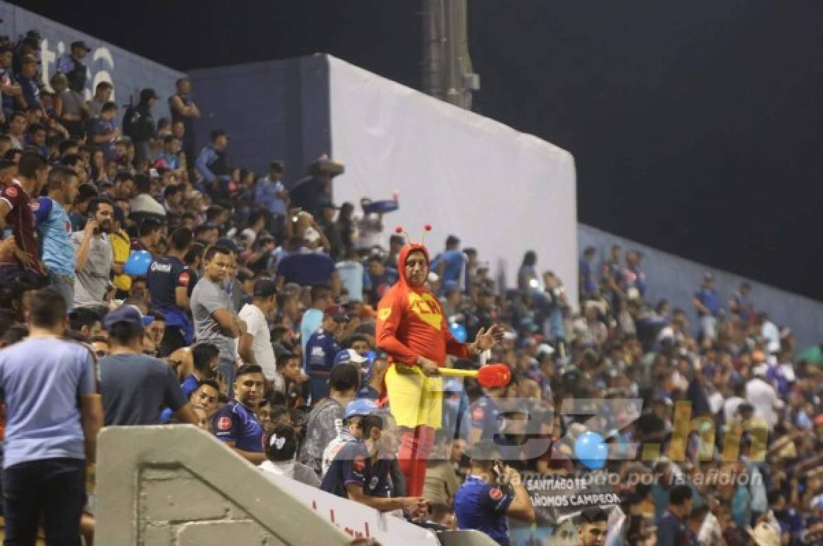 ¡Espectacular! Las fotos del llenazo de la afición de Motagua en el Nacional