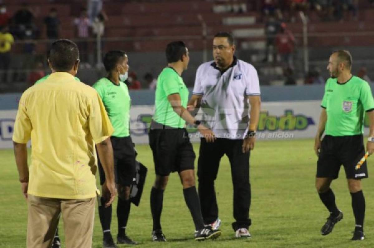 Jhon Jairo López, DT del Honduras Progreso, arremete contra el arbitraje: 'Los árbitros nos siguen perjudicando'