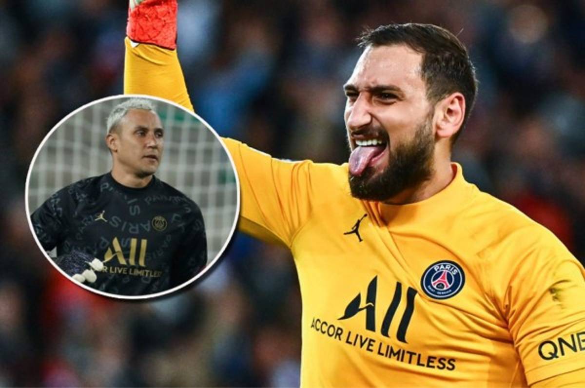 Donnarumma aclara su situación con Keylor Navas en el PSG: ''Me reí mucho, no me voy a ir del club''