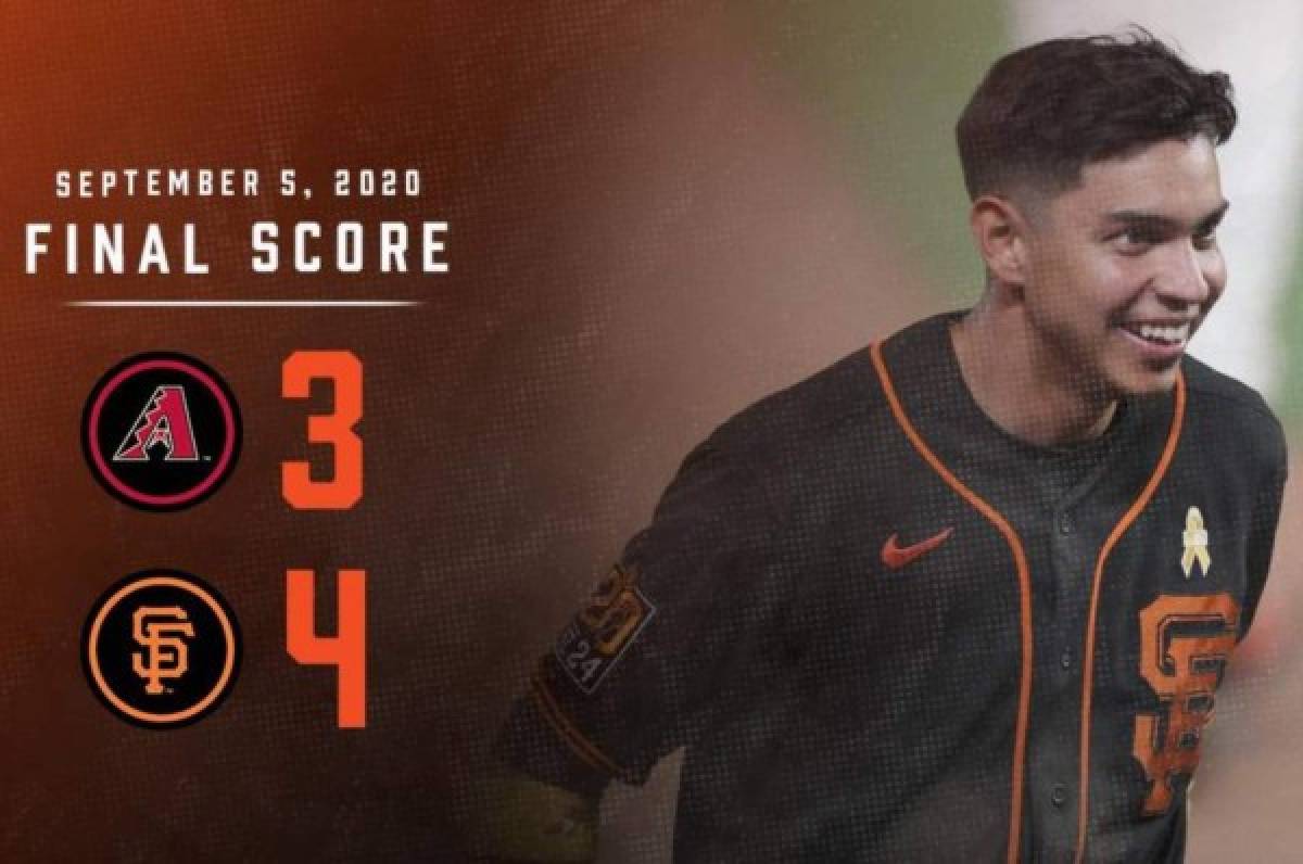 Los Gigantes volvieron a ganar en la MLB, Mauricio Dubón elegido como la figura del partido