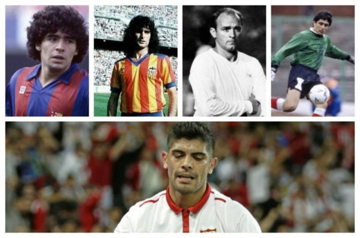 Los futbolistas de River y Boca que jugaron en la liga española