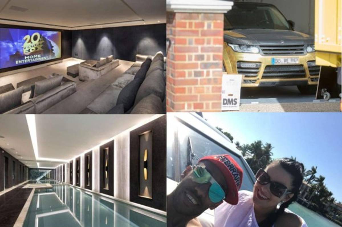 ¡Así vive un crack! La mansión de 18 millones de euros de Aubameyang en Londres