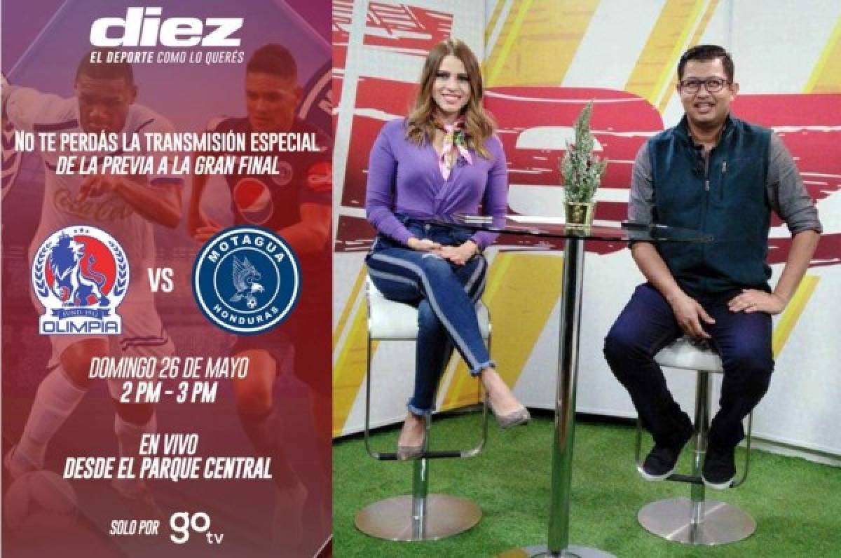 DIEZ TV tendrá transmisión especial de la final desde el Parque Central de Tegucigalpa