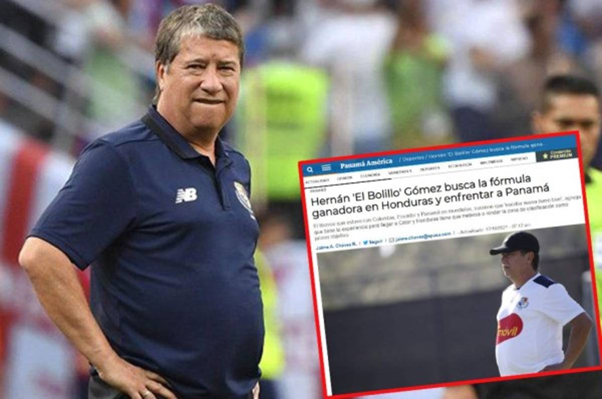 Prensa panameña ve al 'Bolillo” Gómez como una amenaza para el 12 de noviembre: 'Es el jugador 12”