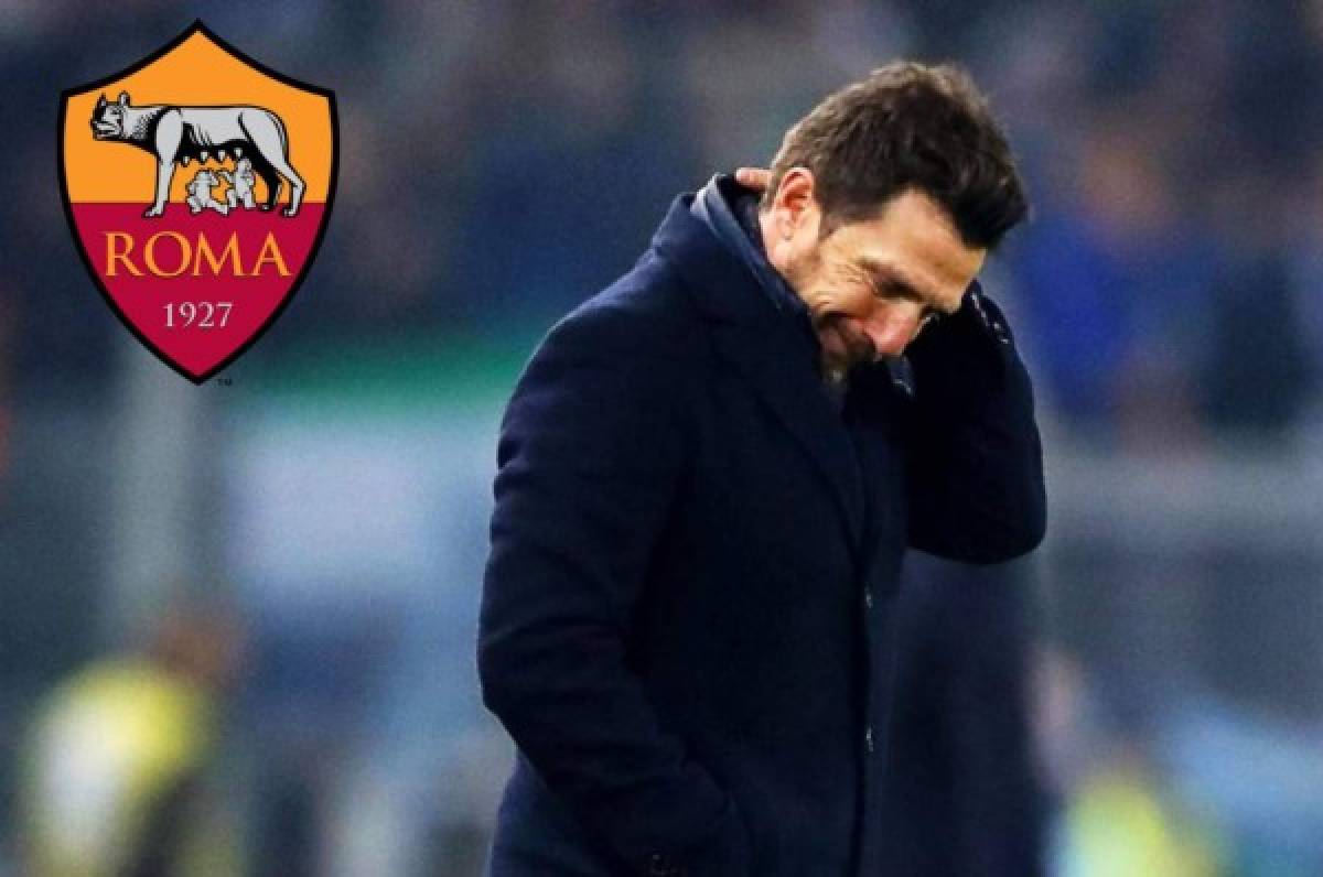 Oficial: La Roma despide al técnico Eusebio Di Francesco
