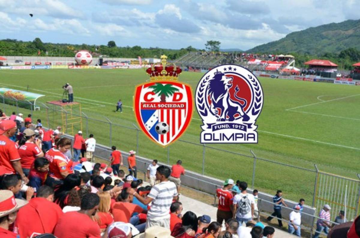 Real Sociedad confirma precios de entradas para juego con Olimpia el domingo en Tocoa