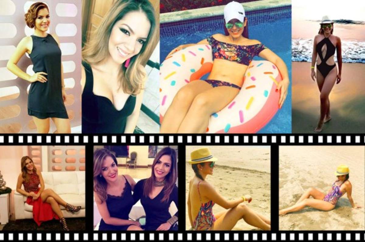 Melissa Valeriano es derroche sensualidad y belleza en la TV hondureña