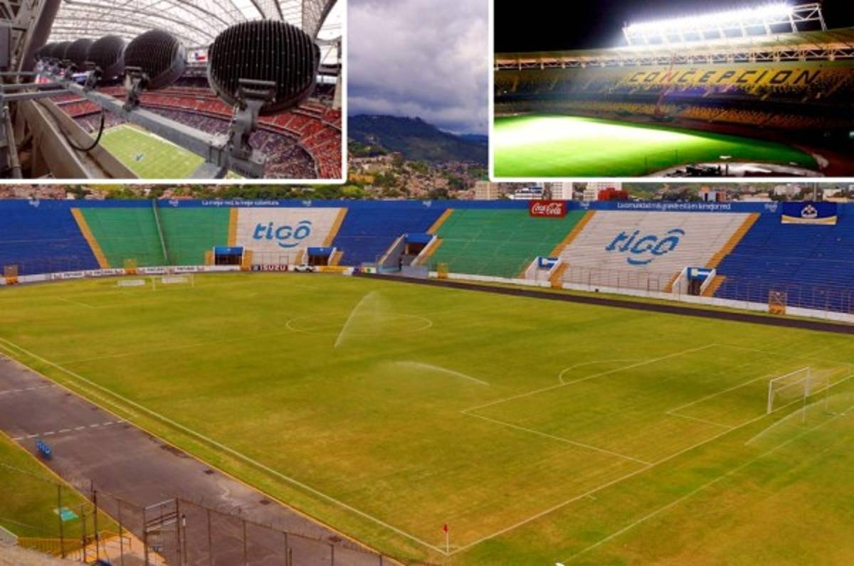 ¡El rotundo cambio que le quieren hacer al estadio Nacional con su alumbrado!
