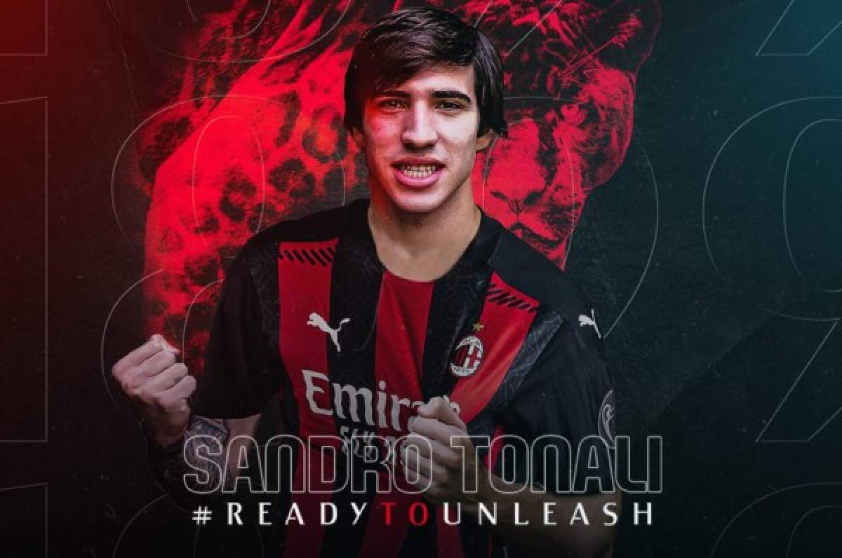 Tremendo refuerzo: El Milan anuncia el fichaje de Sandro Tonali y se lo 'roba' al Inter