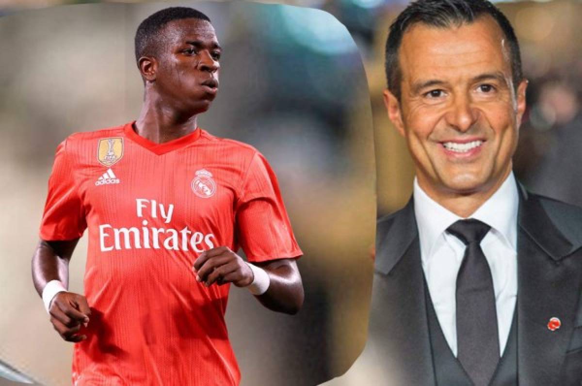 Los 10 jugadores más caros representados Jorge Mendes; Vinicus se une a la lista