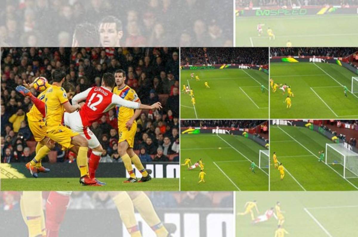 ¡Olivier Giroud recibe el 2017 con verdadero golazo!