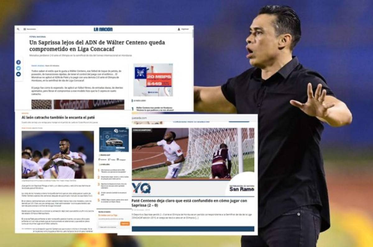 Medios ticos sobre triunfo de Olimpia a Saprissa: Al León catracho le encanta el paté
