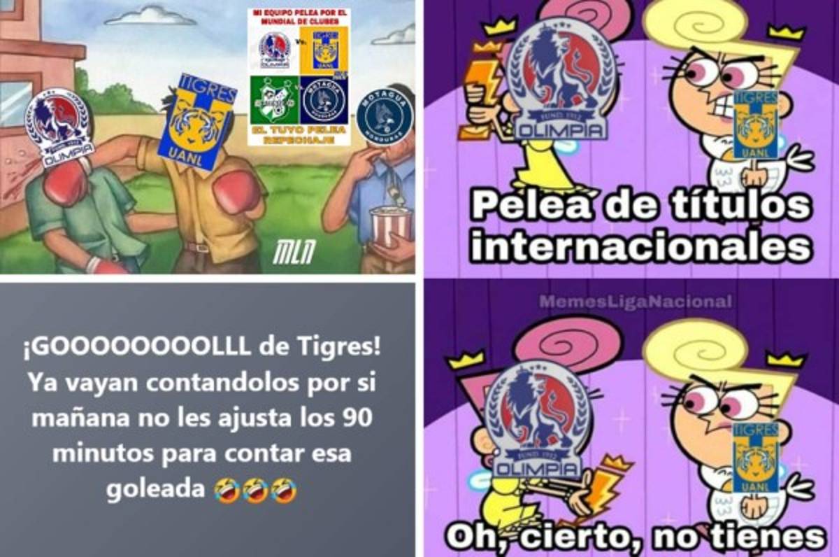 Motagua, gran protagonista de los memes previo al Olimpia-Tigres por la Concachampions &nbsp;&nbsp;