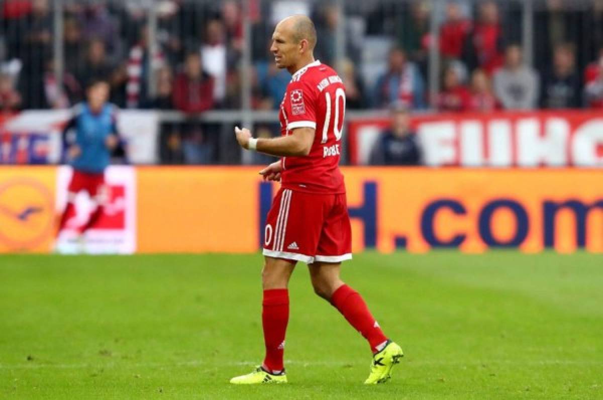 Robben confiesa: 'Anfield es el peor estadio para mí'