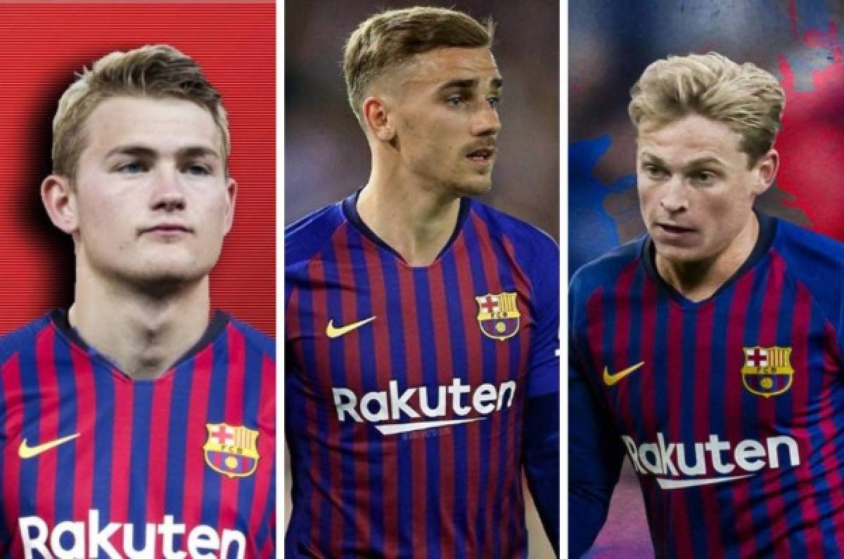 De Jong, De Ligt y Griezmann: Los tres fichajes que quiere el Barcelona para revolucionar la plantilla