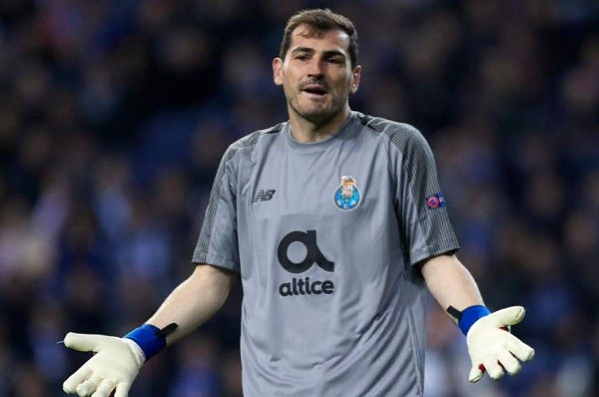 Iker Casillas fue ingresado de urgencias tras sufrir un infarto en el entrenamiento del Porto