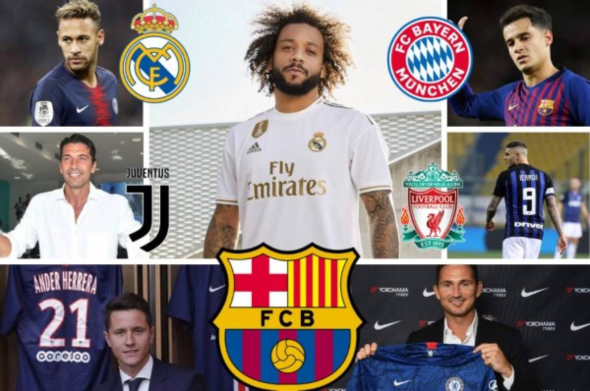 MERCADO: Marcelo con ofertas para dejar el Real Madrid, Barcelona presenta jugador y Neymar es noticia  