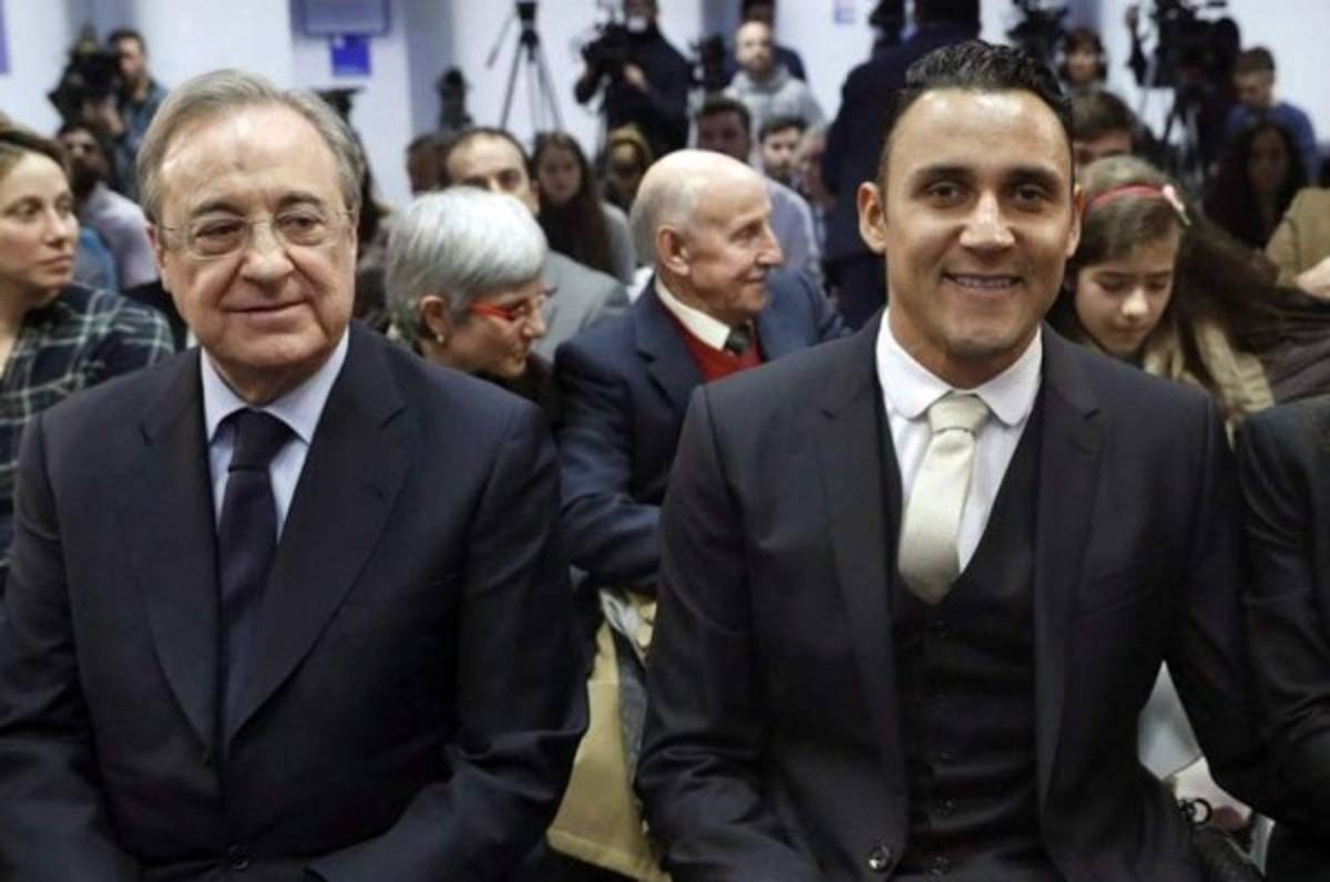 Florentino Pérez: 'El día que Keylor Navas se vaya del Madrid me voy a despedir de él, si es que se va'