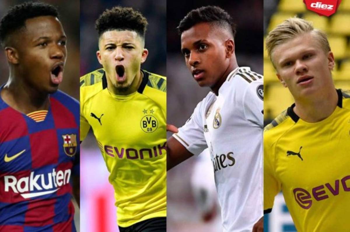 Los candidatos más top para el Golden Boy 2020: Ansu Fati, Haaland y Jadon Sancho como figuras