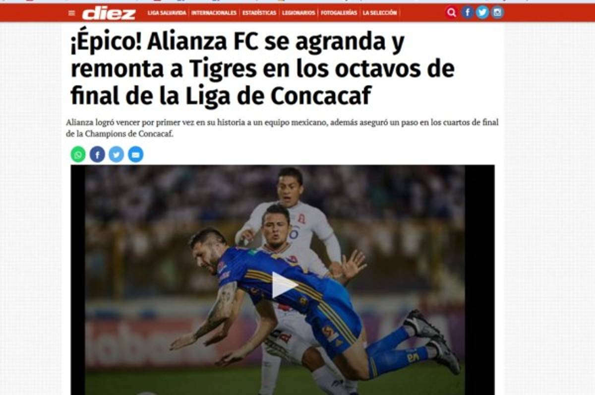 De 'soberbios', 'fríos' y 'ridículos': Los titulares de la prensa tras gane de Alianza sobre Tigres