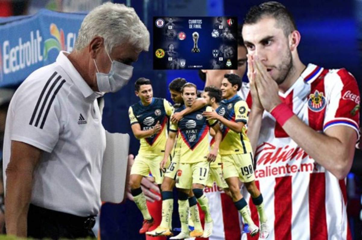 Sin Chivas y Tigres: Así se disputarán los cruces de cuartos de final en Liga MX; América y Cruz Azul, favortios