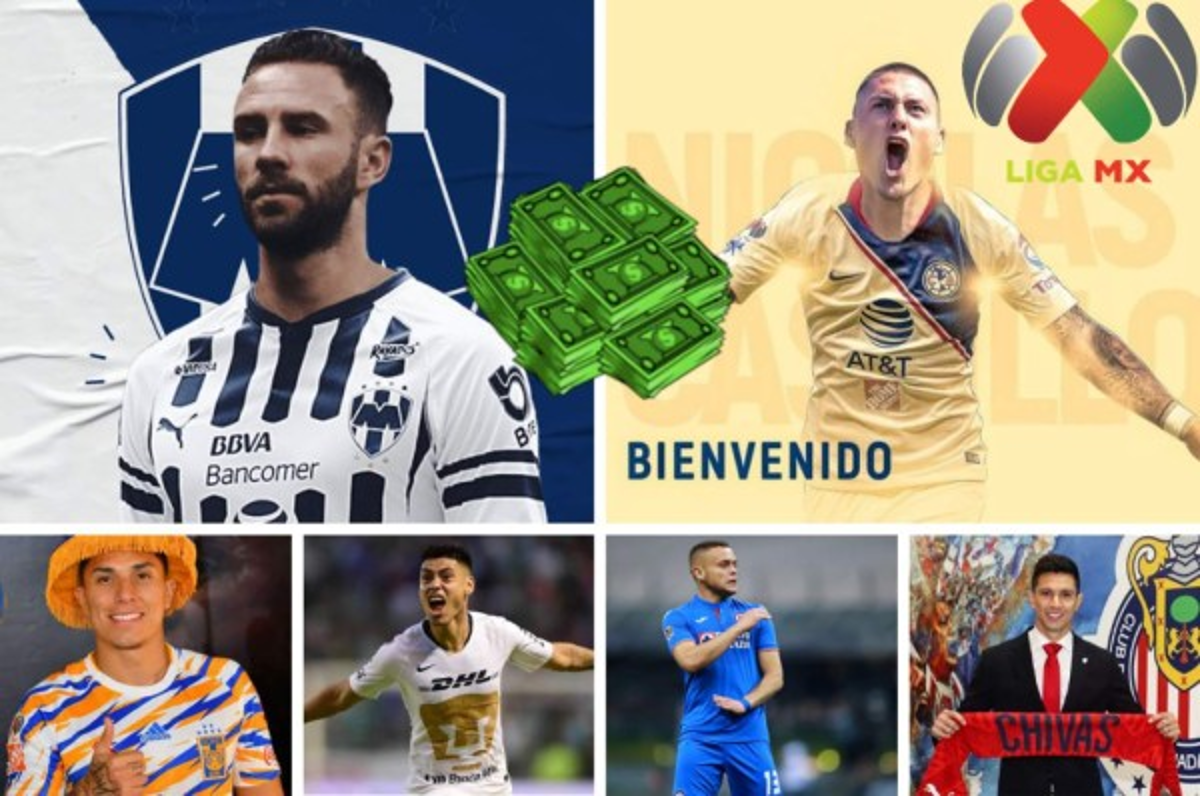 ¡Millonadas! Los fichajes más caros de la Liga MX, Cruz Azul se volvió 'loco'