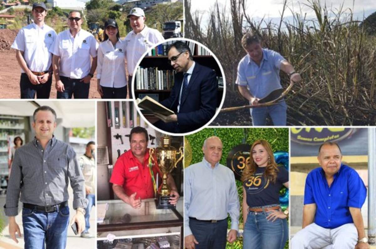 ¿A qué se dedican los principales empresarios y directivos del fútbol de Honduras?