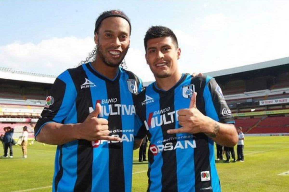 Excompañero de Ronaldinho en Querétaro revela por qué el brasileño nunca entrenaba los lunes