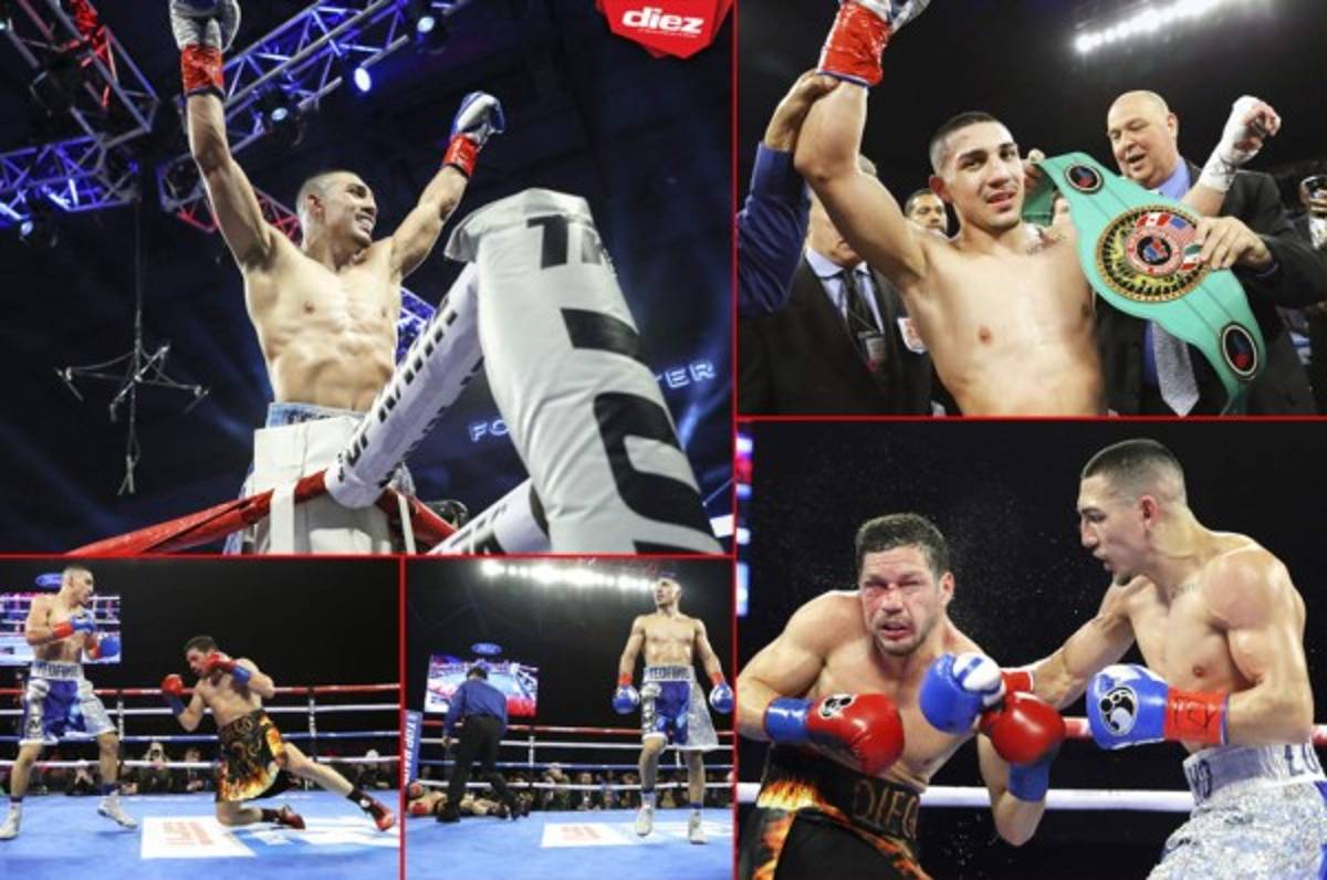 EN FOTOS: Así noqueó Teófimo López a Diego Magdaleno