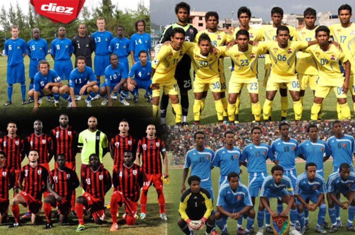 TOP: ¡Las 20 peores selecciones del mundo, según Ranking FIFA!