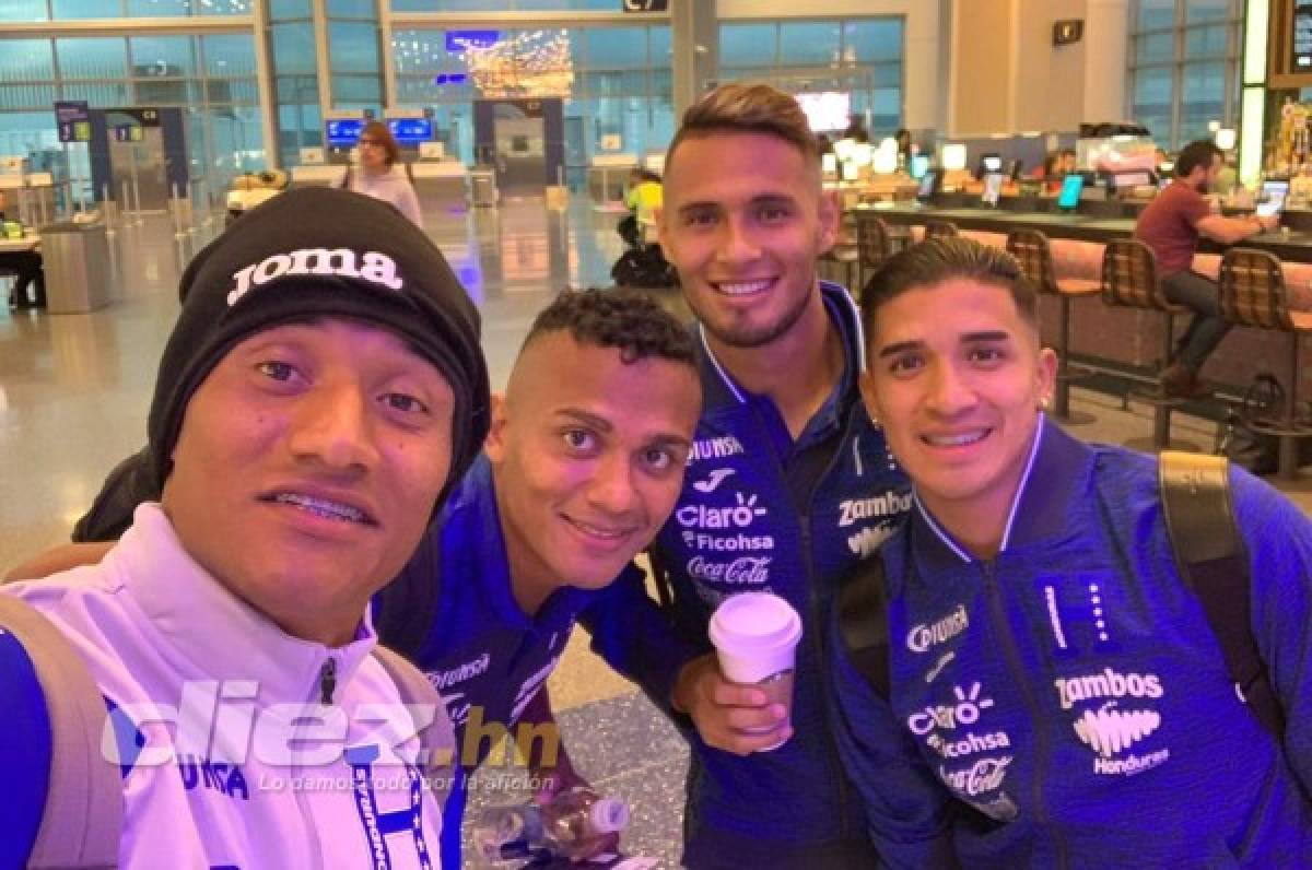 ¿Quién los recibió? La llegada de la Selección de Honduras a New Jersey