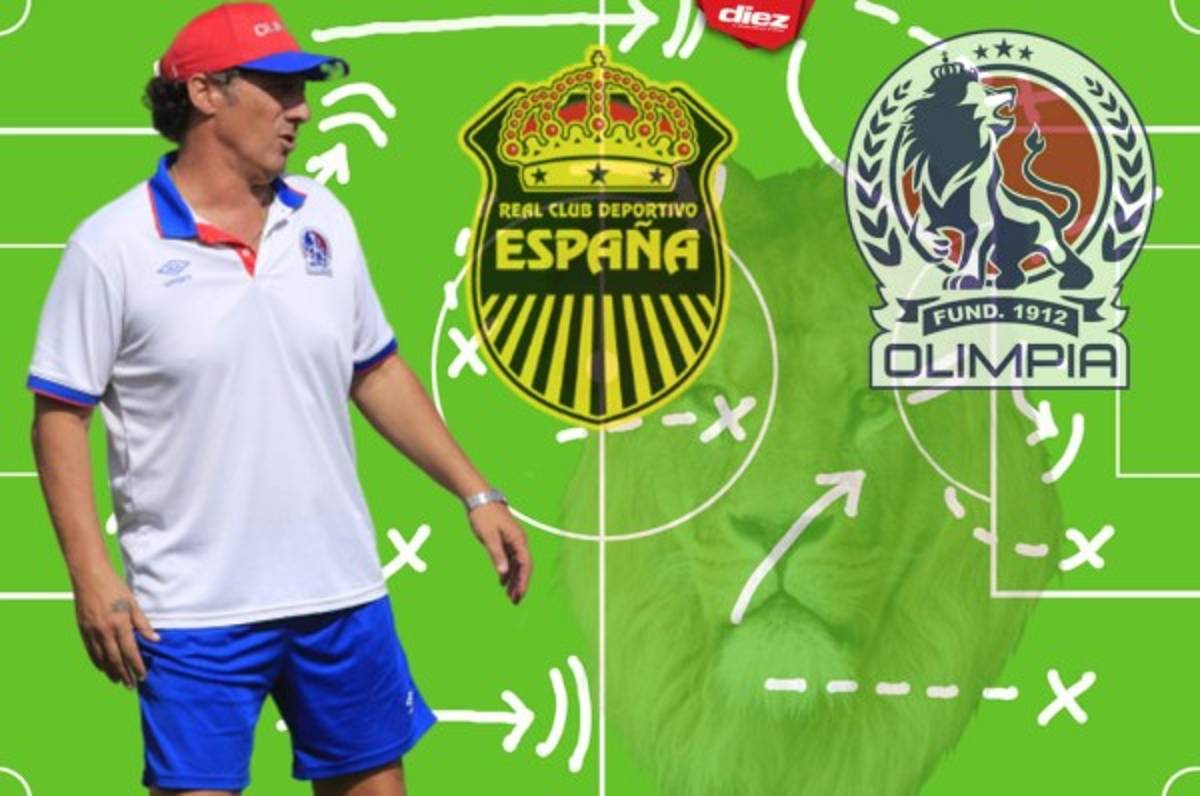 ¡Cuatro cambios! Este sería el once de Olimpia ante Real España en el Olímpico