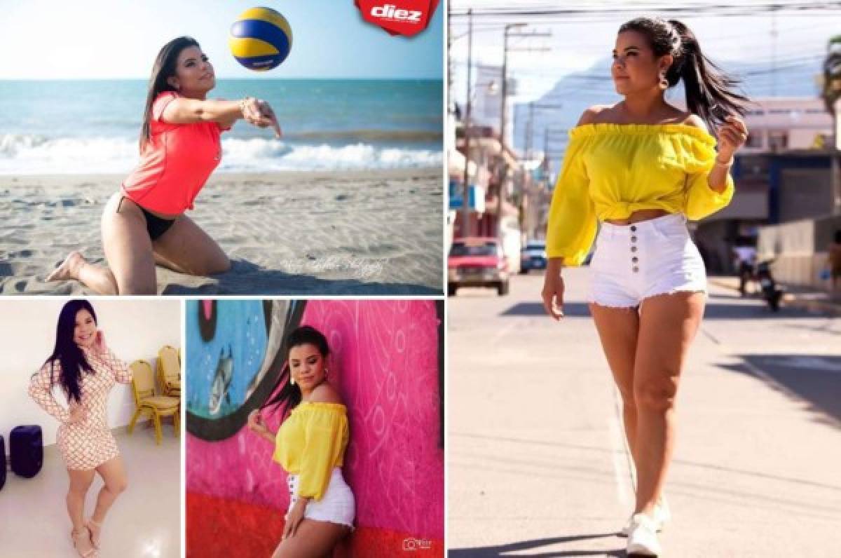 Skarlethe Valladares, la sexy teacher y jugadora de voleibol ceibeña que cautiva en las redes