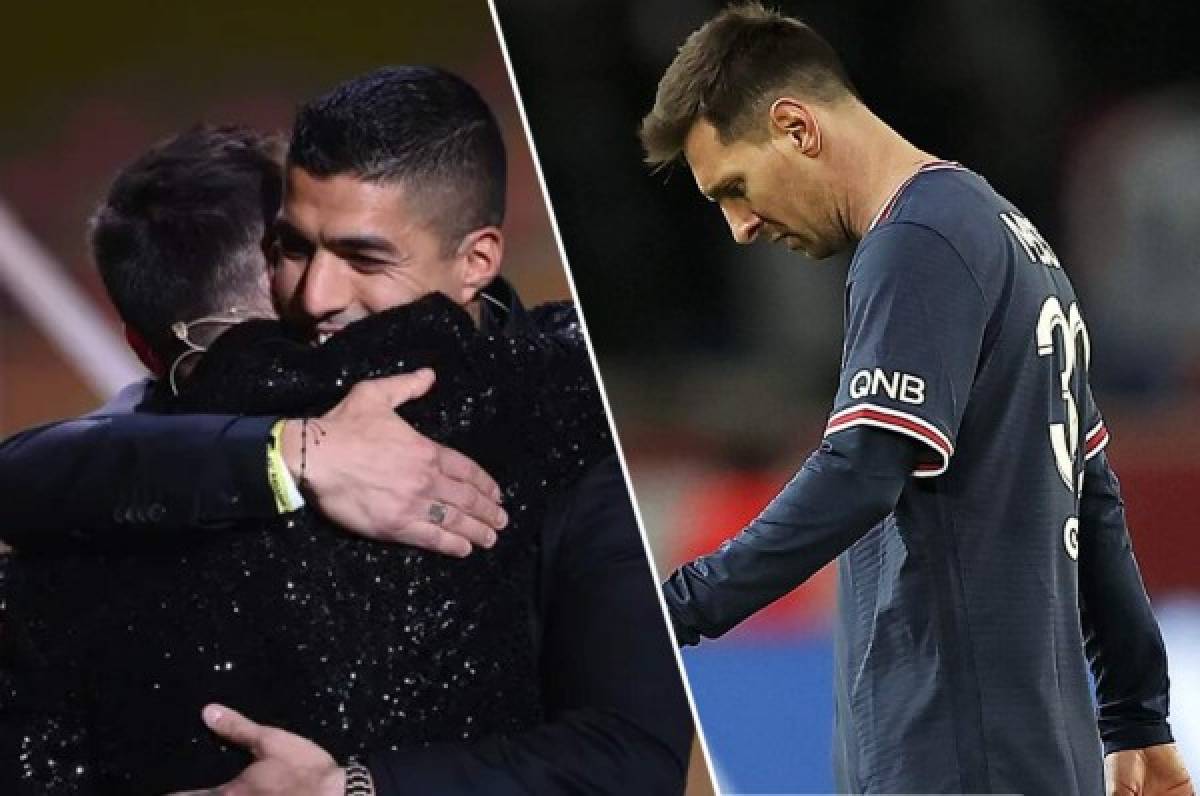 Luis Suárez sorprende y revela que 'Messi está sufriendo en París' después de una charla privada con él