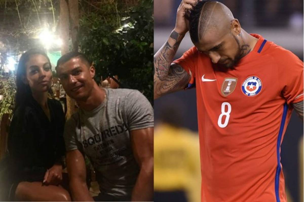 La novia de Cristiano Ronaldo se burla de Chile por no estar en el Mundial de Rusia 2018