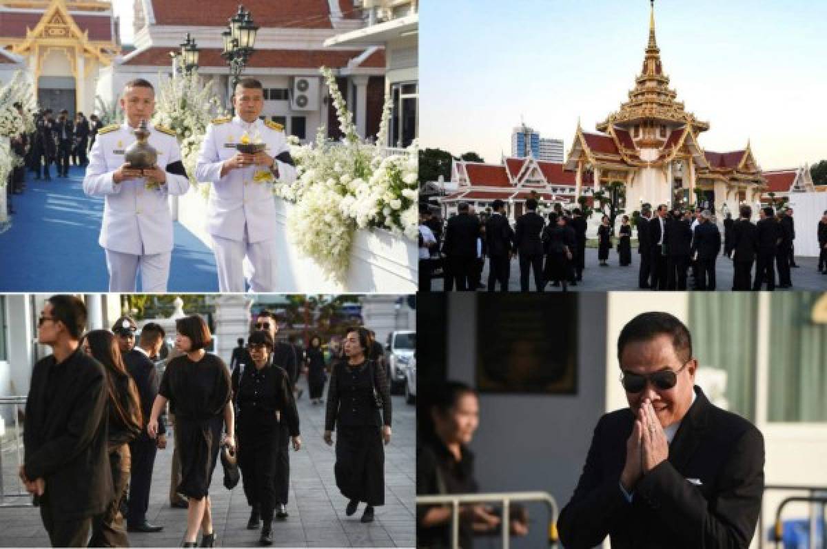 Fotos: Funeral budista en Bangkok para el presidente del Leicester City