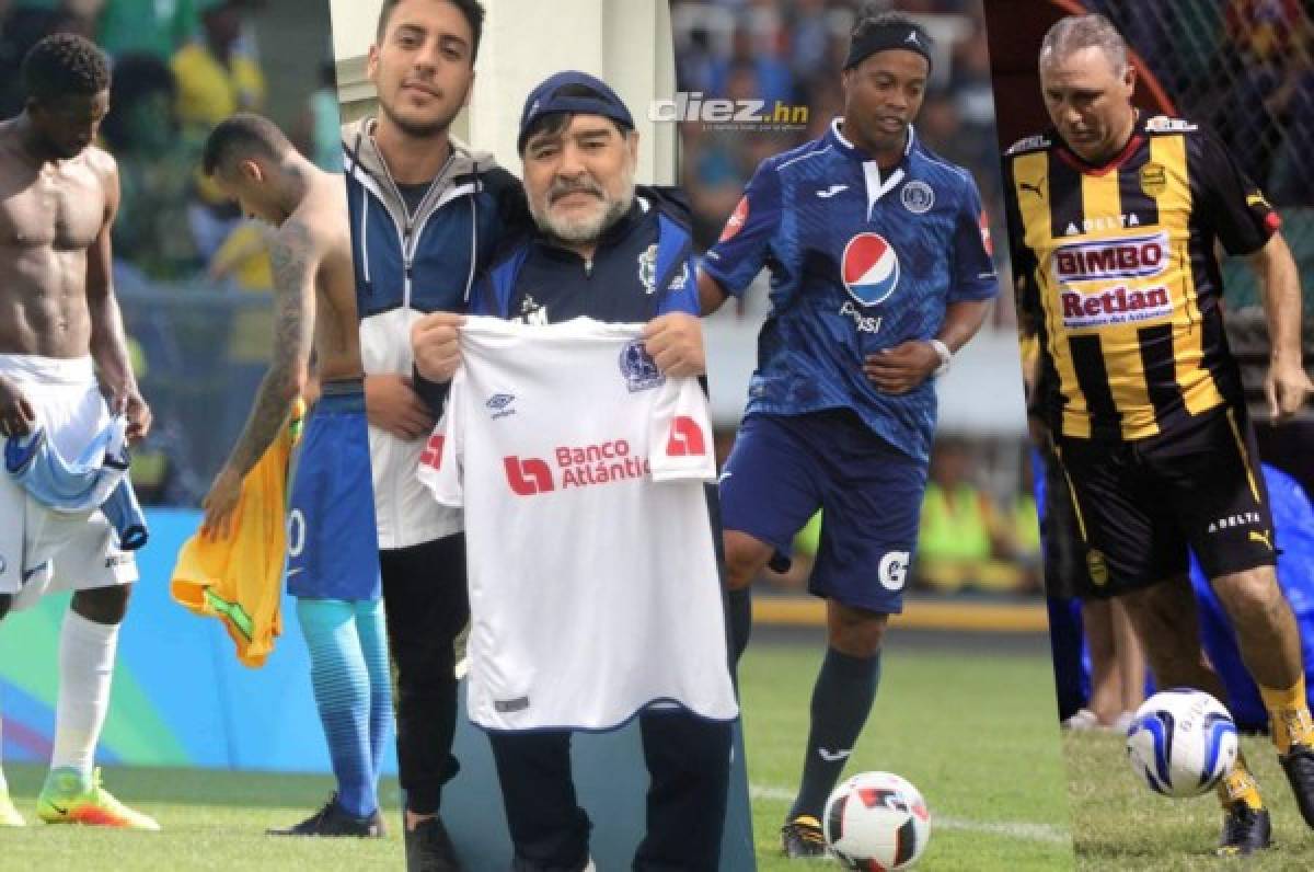 Ídolos mundiales que poseen camisetas de selecciones o clubes hondureños