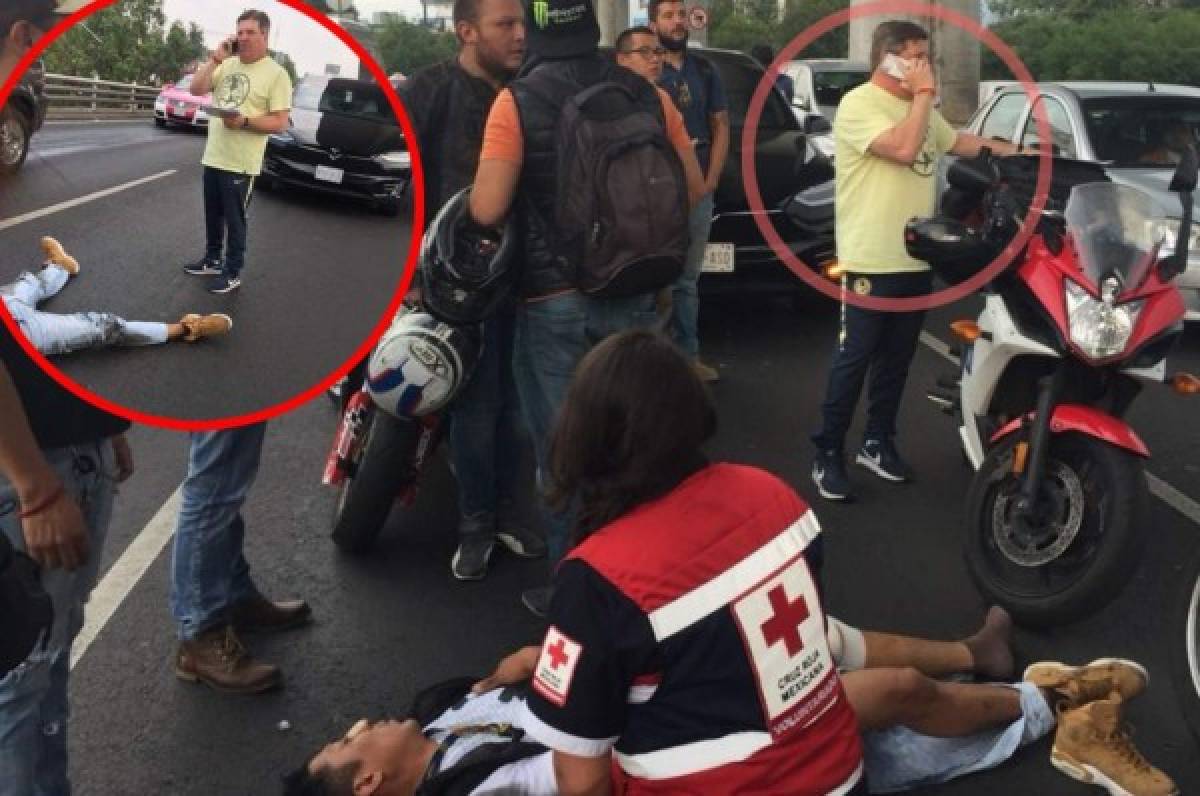 México: El técnico Miguel Herrera envuelto en accidente de tránsito