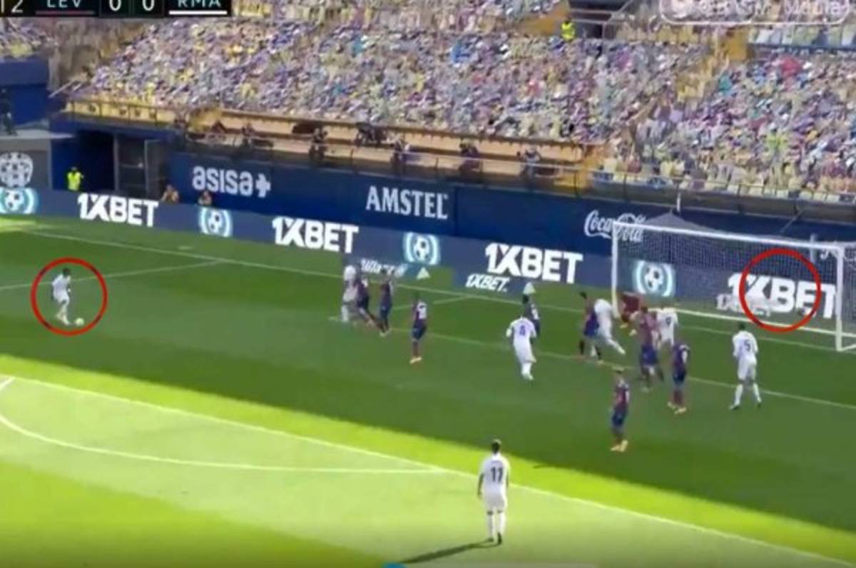 ¡Espectacular! Regalito, perfil y golazo de Vinicius en el Levante vs Real Madrid
