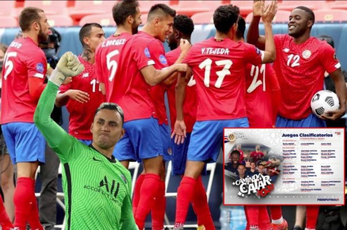 Keylor Navas y 'joyita' de 17 años figuran en la convocatoria de Costa Rica para arrancar la eliminatoria