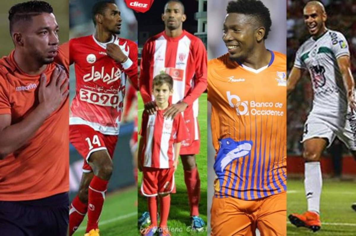 Los 19 futbolistas hondureños que han jugado en equipos del Medio Oriente