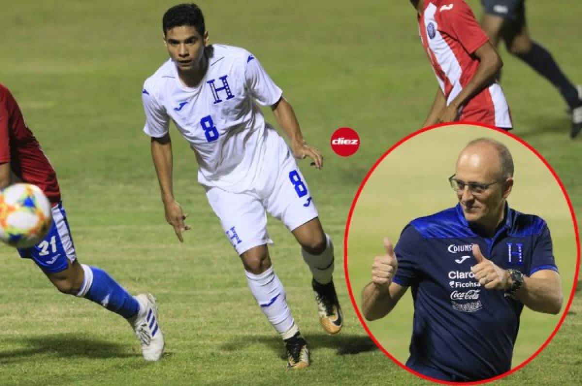Carlos Pineda, el 'Iniesta' que Fabián Coito abrillanta en la Selección de Honduras