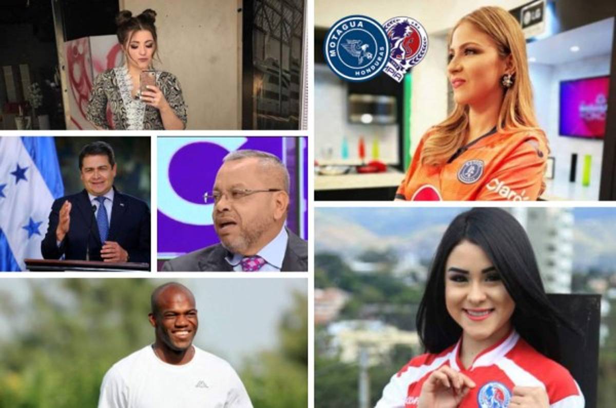 ¡La otra final! Los famosos personajes de Honduras que son fieles seguidores de Olimpia y Motagua