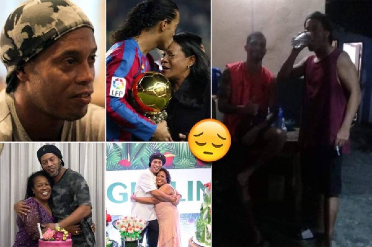 Preocupación por Ronaldinho: el drama que está viviendo desde la muerte de su madre por Covid-19